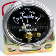 Mechanical Engine Water Temperature Gauges with Alarm Switches