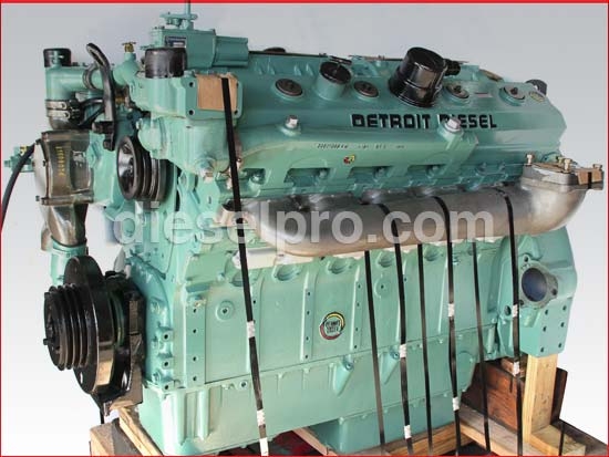 Detroit Diesel Engine 12v71 Natural Diesel Pro Power Inc