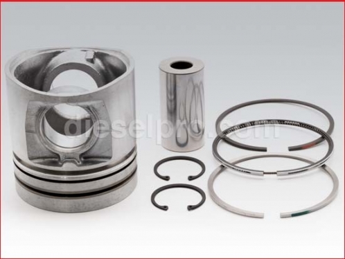 Cummins Piston kit with Pin - 17.5:1 compression ratio (with pin) for 4B, 4BT, 4BTA, 6B, 6BT, 6BTA