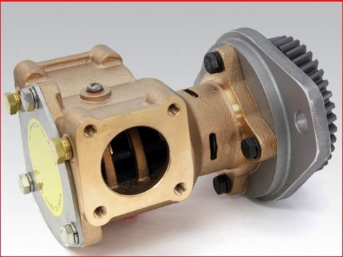 Raw, sea water pump for Cummins marine engines 6CTA8.3 M, 6CTA8.3 M2