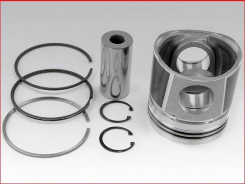 Cummins Piston Kit - 15.3:1 compression ratio (with pin)