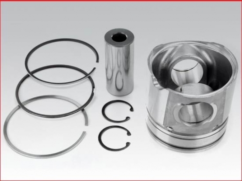 Cummins Piston Kit, 1 piece piston (with pin)