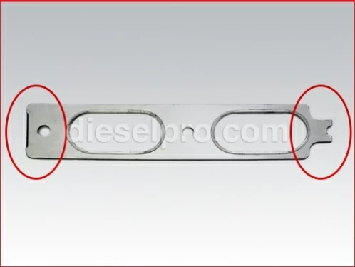 Detroit Diesel Head to manifold gasket for 4-71,6-71,8V71,12V71,16V71,8V92,16V92