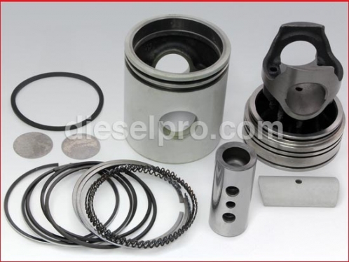 Liner less cylinder kit for Detroit Diesel engine