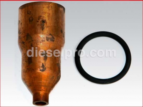 Injector tube for Detroit Diesel engine 8.2 ltr