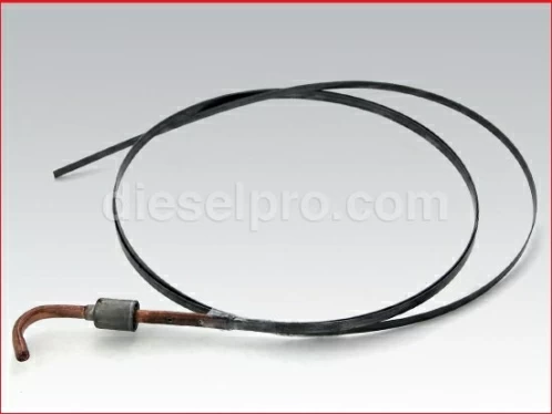 Dipstick for Detroit Diesel engine - 72 inches long.