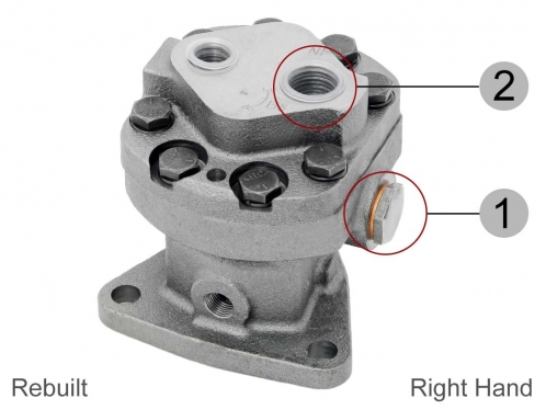 Detroit Diesel Fuel Pump, Right Hand.