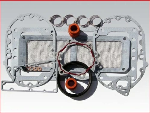 Blower installation gasket kit for Detroit Diesel natural engines