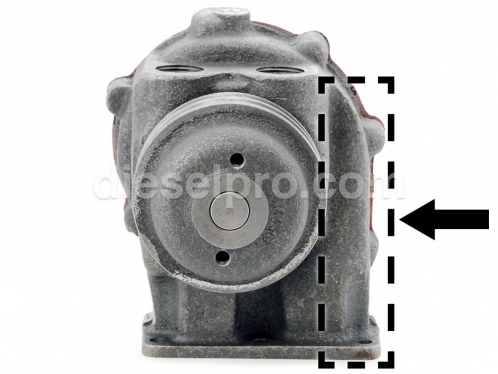 Detroit Diesel Fresh Water Pump for 353, 453, 6V53, 8V53