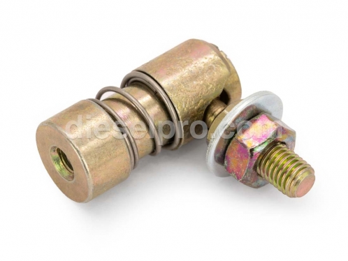 Teleflex Morse Ball joint type terminal for 1/4" marine cable 