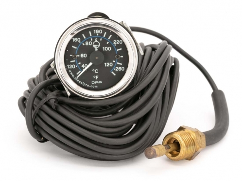 Mechanical Water Temperature Gauge 45 FT