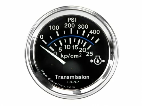 Marine Gear Oil Pressure Gauge 0 to 400 PSI - Electrical 24 Volts