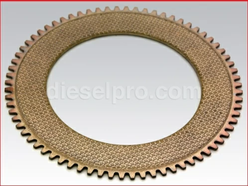 Clutch plate for Twin Disc marine gear MG5090 and MG5091.