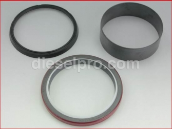 Cummins,Crankshaft,Seal Kit,Front,6C8.3,6CT8.3,6CTA8.3,ISC,QSC,L10,ISL and QSL engines,3925343,conjunto,Sello,Ciguenal