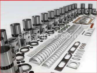 Detroit Diesel,Inframe Kits,Rebuilding kit 16V71 natural,1 piece piston,IFK16V71TK,Kit de reparacion 16V71 natural,piston entero