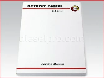 Detroit Diesel series 8.2 engines,service manual,06SE0421,Manual de servicio 
