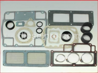 Detroit Diesel,Blower Installation Gasket Kit for 671 Turbo,23514286,Conjunto para instalar soplador