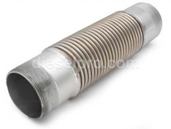 Detroit Diesel engine,Flexible metal exhaust hose 4 diameter per 18 inches length,5167174,Tubo metalico flexible 4 diametro por 18 longitud
