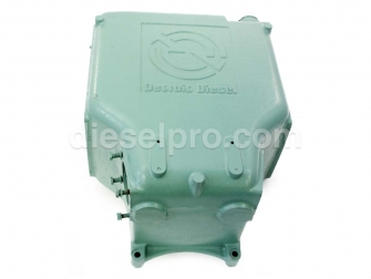 Detroit Diesel 12V71,16V71,12V92,16V92 marine,Heat exchanger tank,U5117713,Tanque de agua para motores marinos
