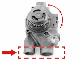 Detroit Diesel engine,rebuilt,Pump Fresh water Marine engine,RH,23506790,Bomba de agua dulce Motor marino 