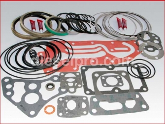 Twin Disc marine gear,MG518,Gasket and seal kit,K499,Juego de Empacaduras y Sellos