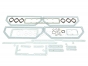 Caterpillar Oil Pan Gasket, 6V2539