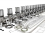 Detroit Diesel,Inframe Kits,Rebuilding kit 12V71 turbo intercooled,IFK12V71CHT,kit de reparacion 12V71 turbo intercooled 