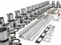 Detroit Diesel,Inframe Kits,Rebuilding kit 16V71 natural,1 piece piston,IFK16V71TK,Kit de reparacion 16V71 natural,piston entero
