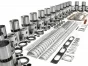 Detroit Diesel,Inframe Kits,Rebuilding kit 16V71 natural,1 piece piston,IFK16V71TK,Kit de reparacion 16V71 natural,piston entero