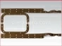 Detroit Diesel engine 16V71,Gasket Oil pan to block gasket 12V71 and 16V71 and 92,5126562, Empacadura del carter 12V71 y 16V71 y 92