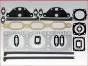 Detroit Diesel engine 3-71,Gasket kit - Cylinder Head 3-71 Old Style,DP-5192924,Kit de empacaduras de cabezote 3-71 Tipo Viejo