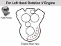 Detroit Diesel engine,Fuel Pump,Left hand,New,5199560N,Bomba combustible,Izquierda,Nueva