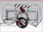 Detroit Diesel engine,series 71 and 92,Gasket kit,Blower installation,5149644,Kit para instalar soplador