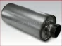 Detroit Diesel engine,Muffler Industrial engines 4 inches dia,5179058,Silenciador para motores industriales 4 pulgadas diametro