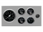 Marine Gauge Panel,Complete mechanical with alarm gauge set,engine starter botton,stainless steel panel,Heavy Duty,PANELMSG