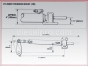 Marine Accessories,Teleflex Marine Hydraulic Steering System,Balanced Cylinder,HC5351,Piston balanceado