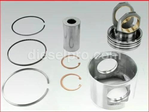 Cummins Conjunto de Pistón, 2 piezas (con pasador) 