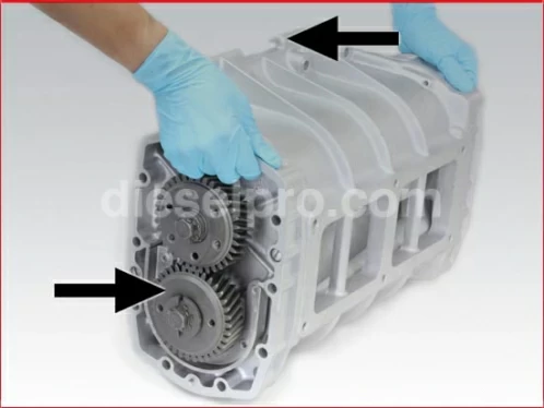 Detroit Diesel Soplador para motor 6-71 derecho - Reconstruido