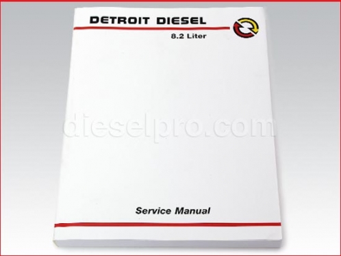 Manual de servicio y reparación para motores Detroit Diesel 8.2 Ltr