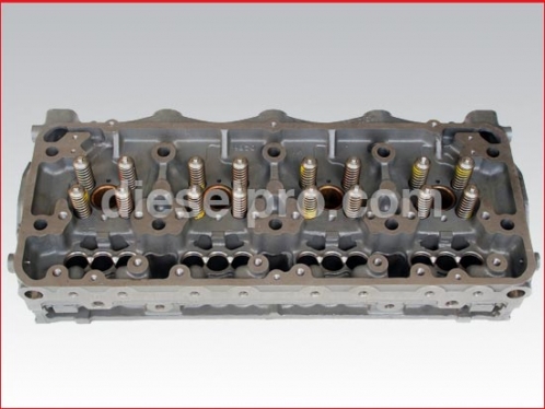 Cylinder head with valves and springs for Detroit Diesel - New
