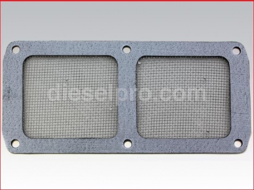 Blower gasket screen for Detroit Diesel engine