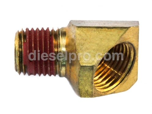 Detroit Diesel Codo invertido de 45 grados, sin restricion
