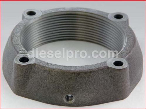 Marine exhaust manifold flange for Detroit Diesel engine