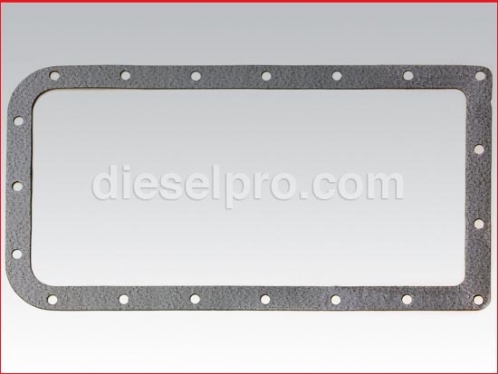 Oil pan gasket for Detroit Diesel engine .