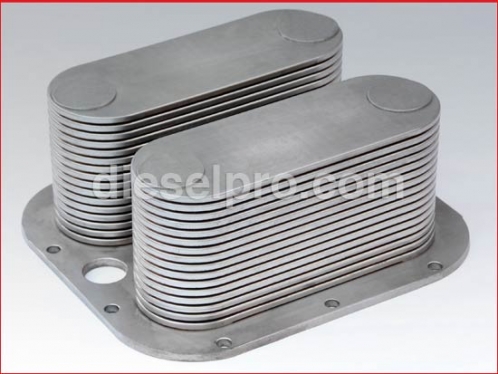 Detroit Diesel Enfriador de aceite - 32 placas