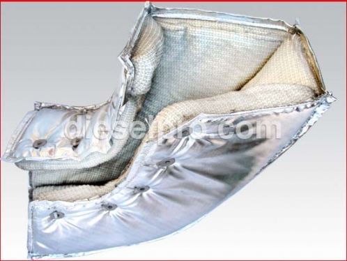 Riser blanket for Detroit Diesel  - LEFT BANK