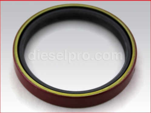 Rear double lip seal for Detroit Diesel engine - oversize