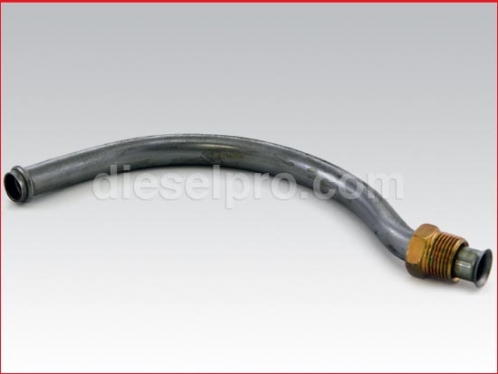 Dipstick tube for Detroit Diesel engine.