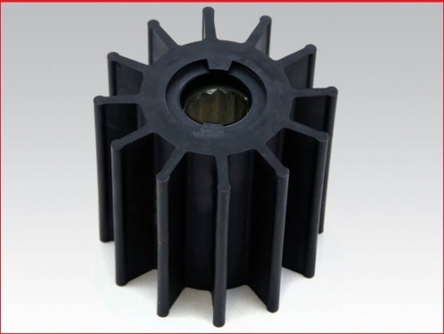 Detroit Diesel Impeller de 3 1/2" para eje de bomba de estriada