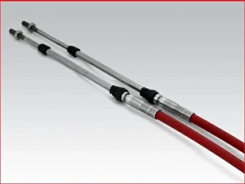 Teleflex Morse Cable, chicote o guaya de control marino de 44 pies de 3/16"